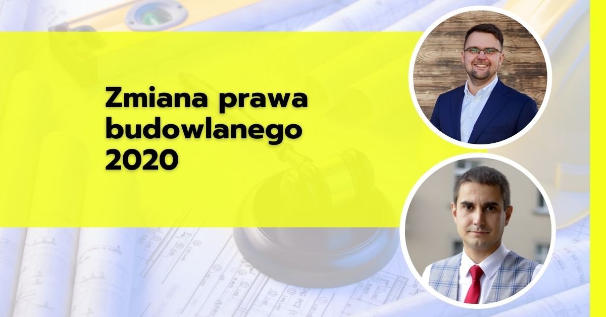 Zmiana prawa budowlanego 2020