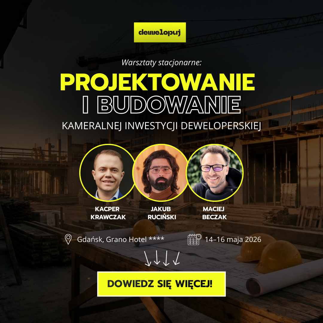 Projektowanie i budowanie kameralnej inwestycji deweloperskiej (1)