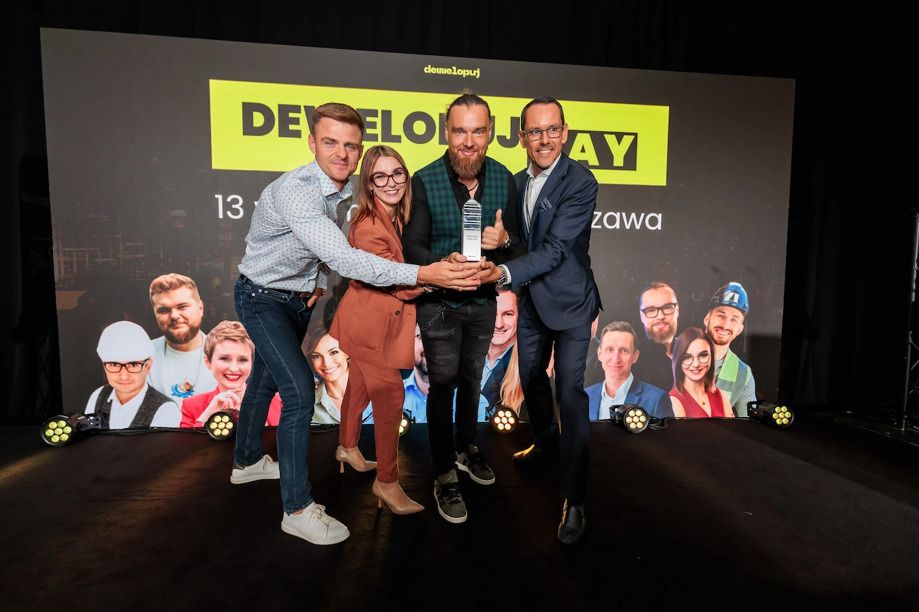 Scena główna podczas konkursów Dewelopuj Day 2025