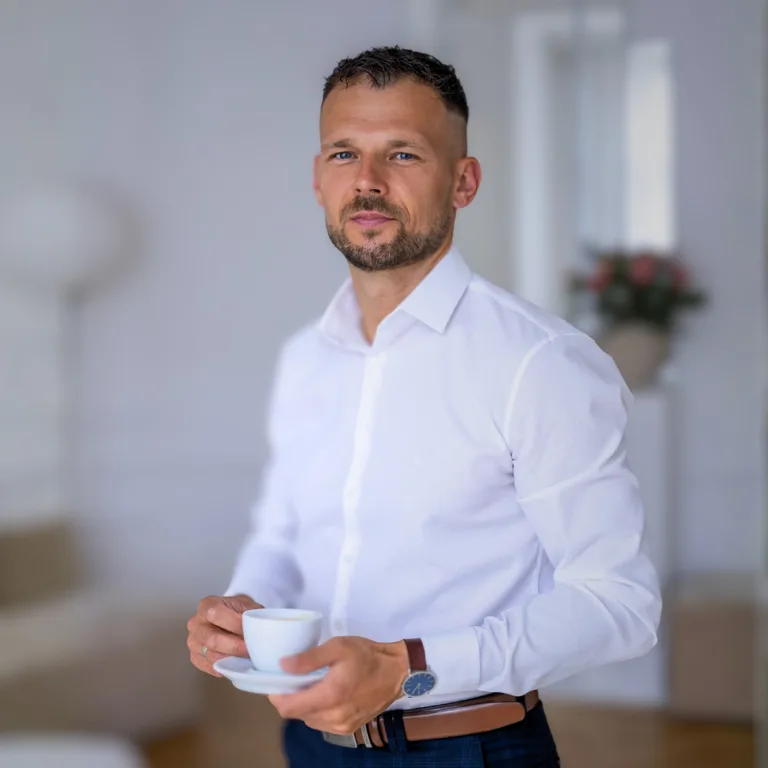 Rafał Rychlicki, geodeta uprawniony i biegły sądowy, prowadzący warsztaty z analizy działki